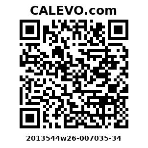 Calevo.com Preisschild 2013544w26-007035-34