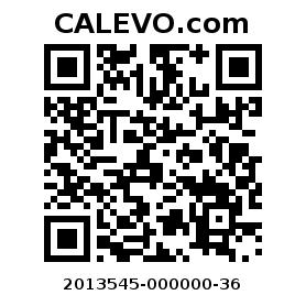 Calevo.com Preisschild 2013545-000000-36