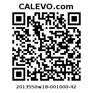 Calevo.com Preisschild 2013550w18-001000-42