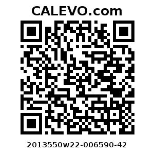 Calevo.com Preisschild 2013550w22-006590-42