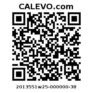 Calevo.com Preisschild 2013551w25-000000-38
