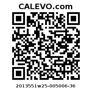 Calevo.com Preisschild 2013551w25-005006-36