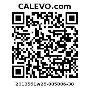 Calevo.com Preisschild 2013551w25-005006-38