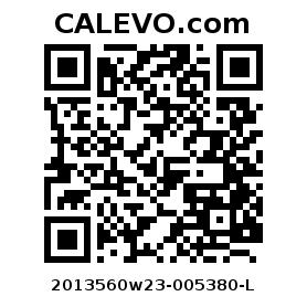 Calevo.com Preisschild 2013560w23-005380-L