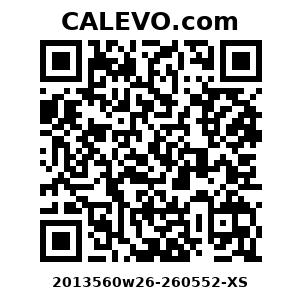 Calevo.com Preisschild 2013560w26-260552-XS