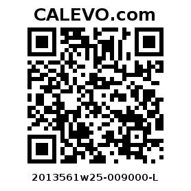 Calevo.com Preisschild 2013561w25-009000-L