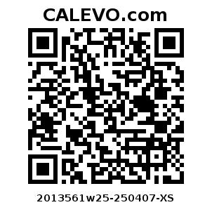 Calevo.com Preisschild 2013561w25-250407-XS