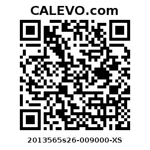 Calevo.com Preisschild 2013565s26-009000-XS