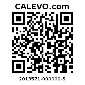 Calevo.com pricetag 2013571-000000-S