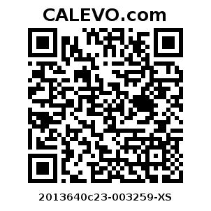 Calevo.com Preisschild 2013640c23-003259-XS