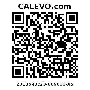 Calevo.com Preisschild 2013640c23-009000-XS
