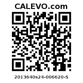 Calevo.com pricetag 2013640s24-006620-S