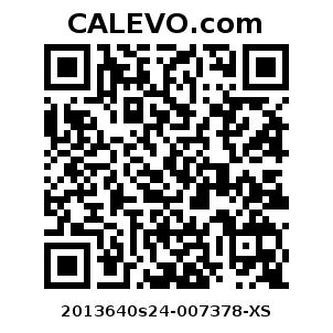 Calevo.com pricetag 2013640s24-007378-XS