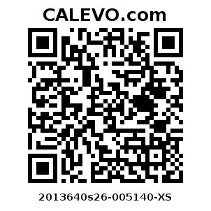 Calevo.com Preisschild 2013640s26-005140-XS
