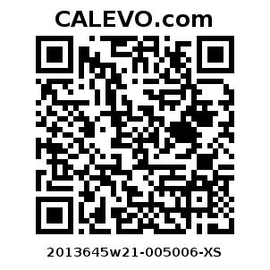Calevo.com Preisschild 2013645w21-005006-XS