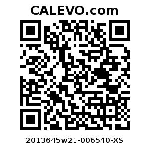 Calevo.com Preisschild 2013645w21-006540-XS
