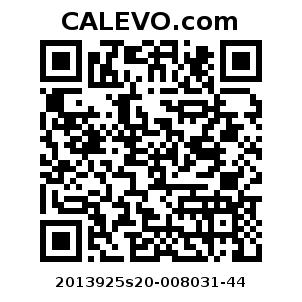 Calevo.com Preisschild 2013925s20-008031-44