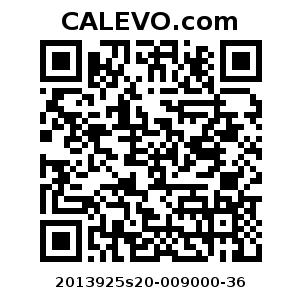 Calevo.com Preisschild 2013925s20-009000-36
