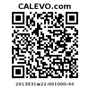 Calevo.com Preisschild 2013931w22-001000-44