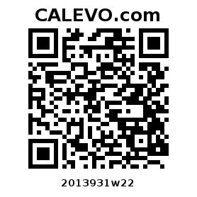 Calevo.com Preisschild 2013931w22