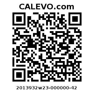 Calevo.com Preisschild 2013932w23-000000-42
