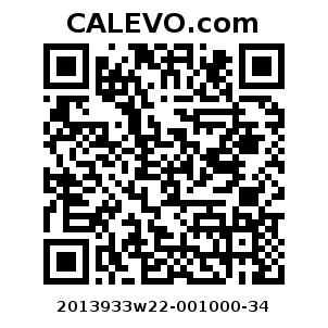 Calevo.com Preisschild 2013933w22-001000-34