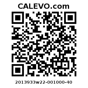 Calevo.com Preisschild 2013933w22-001000-40
