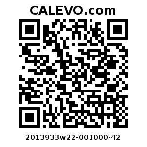 Calevo.com Preisschild 2013933w22-001000-42