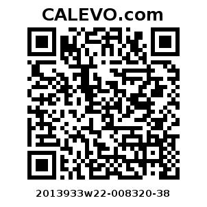 Calevo.com Preisschild 2013933w22-008320-38