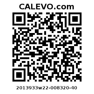 Calevo.com Preisschild 2013933w22-008320-40