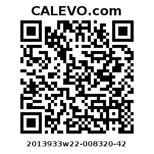 Calevo.com Preisschild 2013933w22-008320-42