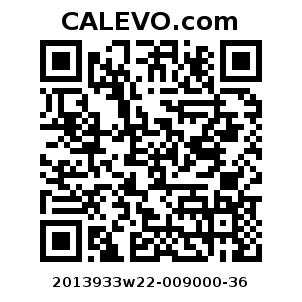 Calevo.com Preisschild 2013933w22-009000-36