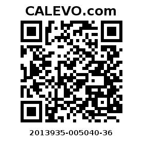 Calevo.com Preisschild 2013935-005040-36