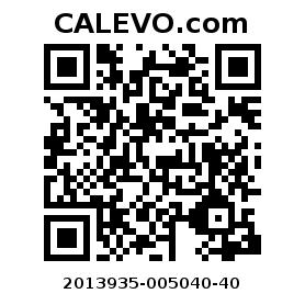 Calevo.com Preisschild 2013935-005040-40