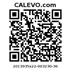 Calevo.com Preisschild 2013935s22-003230-36
