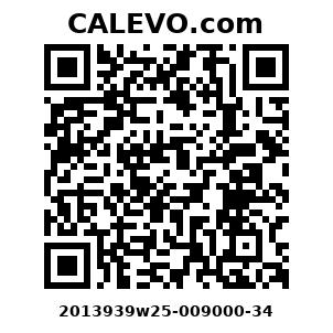 Calevo.com Preisschild 2013939w25-009000-34