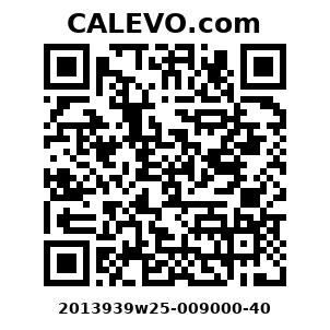 Calevo.com Preisschild 2013939w25-009000-40