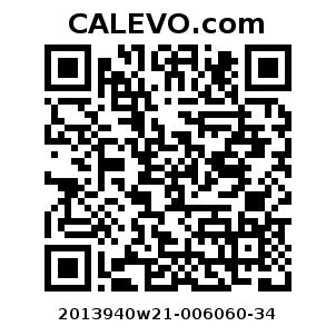 Calevo.com Preisschild 2013940w21-006060-34