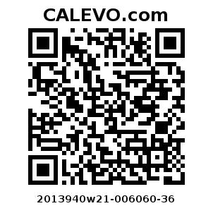 Calevo.com Preisschild 2013940w21-006060-36