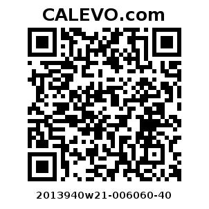 Calevo.com Preisschild 2013940w21-006060-40