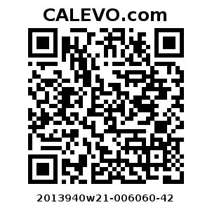 Calevo.com Preisschild 2013940w21-006060-42