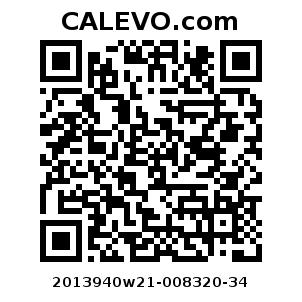 Calevo.com Preisschild 2013940w21-008320-34