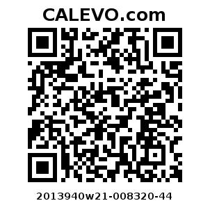 Calevo.com Preisschild 2013940w21-008320-44