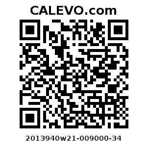 Calevo.com Preisschild 2013940w21-009000-34