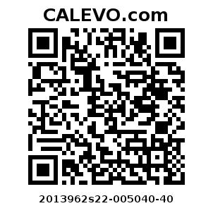 Calevo.com Preisschild 2013962s22-005040-40
