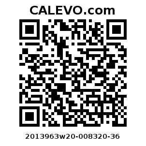 Calevo.com Preisschild 2013963w20-008320-36