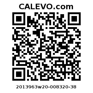 Calevo.com Preisschild 2013963w20-008320-38