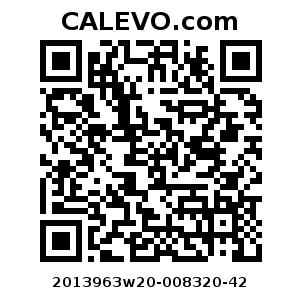 Calevo.com Preisschild 2013963w20-008320-42