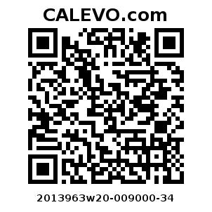 Calevo.com Preisschild 2013963w20-009000-34