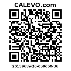 Calevo.com Preisschild 2013963w20-009000-36
